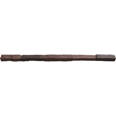 Ekena Millwork Universal Trim Sill for StoneWall Faux Stone Siding Panels PNUTS02X48DC